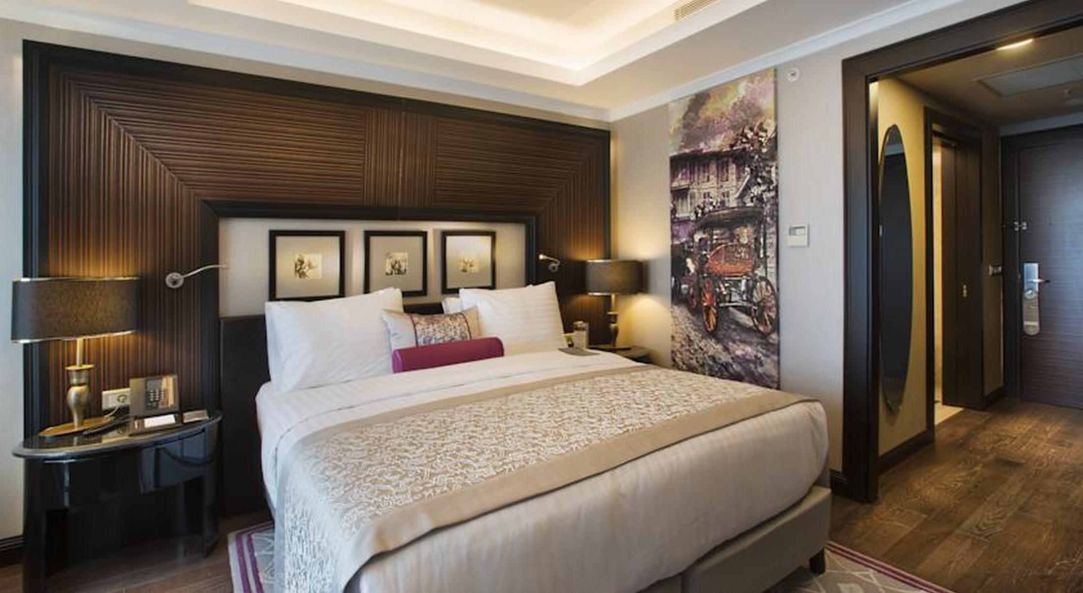Dedeman Bostanci Istanbul Hotel y Centro de Convenciones Exterior foto A bedroom at the hotel