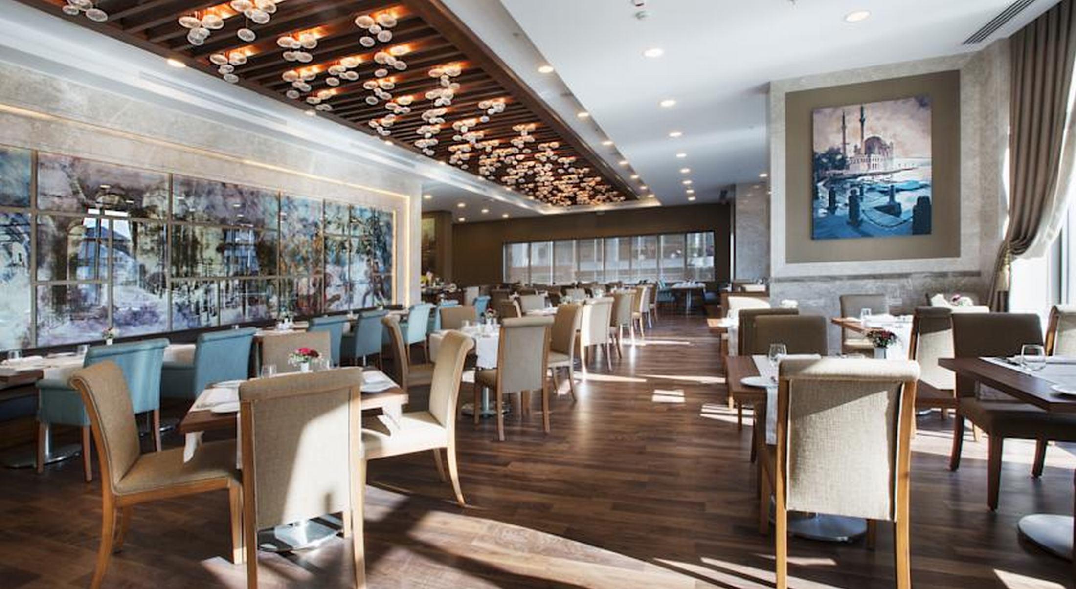 Dedeman Bostanci Istanbul Hotel y Centro de Convenciones Exterior foto The interior of the restaurant