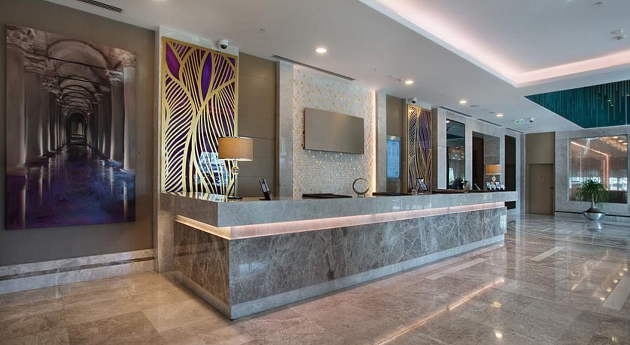 Dedeman Bostanci Istanbul Hotel y Centro de Convenciones Exterior foto The lobby of the hotel